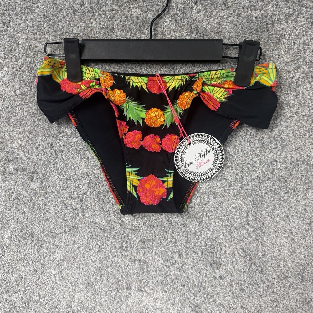 Mara Hoffman Bikini Bottom XS Pineapple Botanical Dopamine Indie Whimsigoth Swim